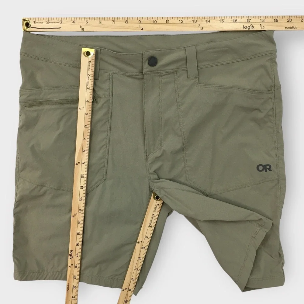 Outdoor Research Equinox Shorts‎ Hiking Travel Lightweight Olive Size 36